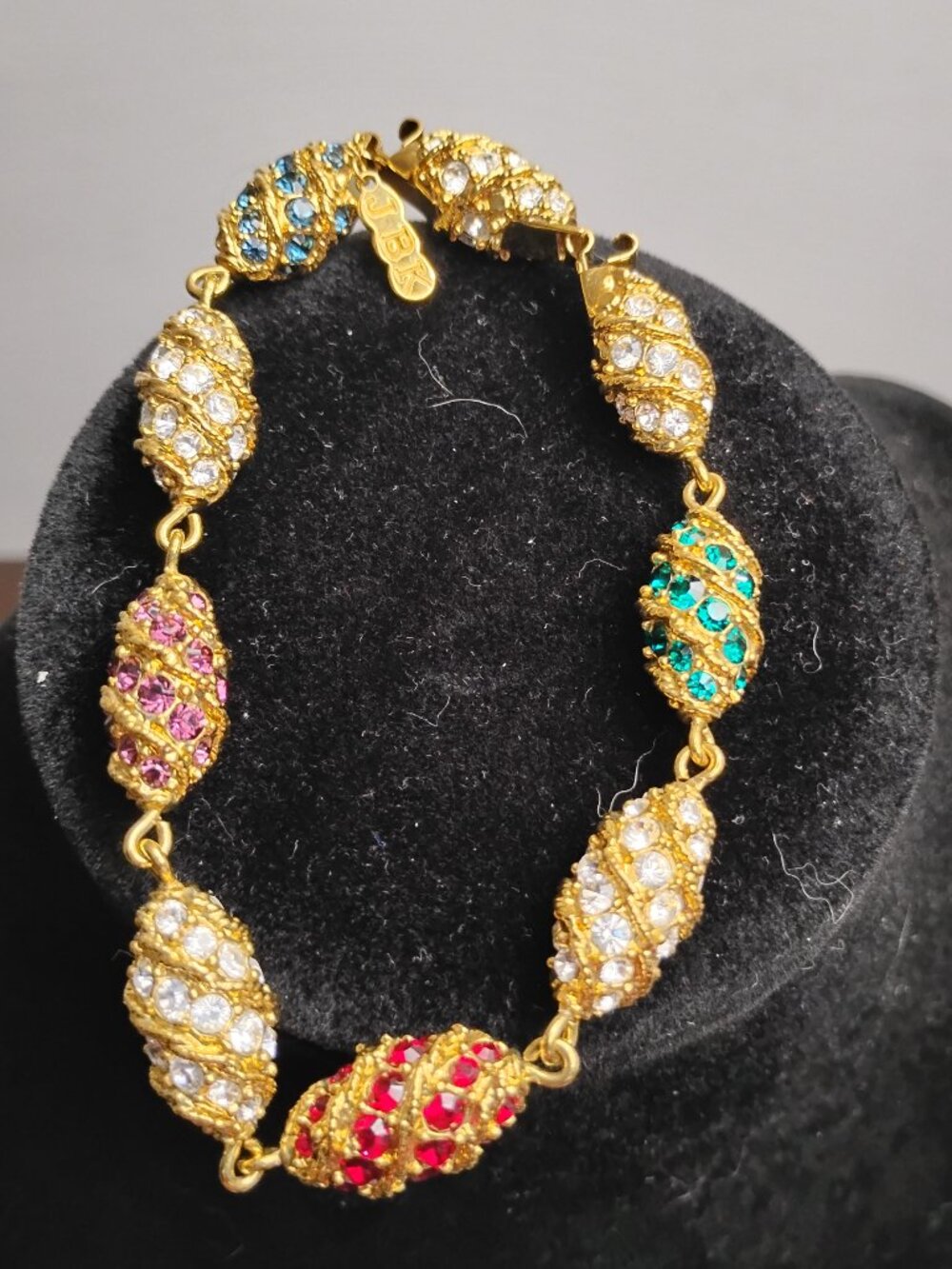 JBK Gold Plated Egg Bracelet Camrose and Kross